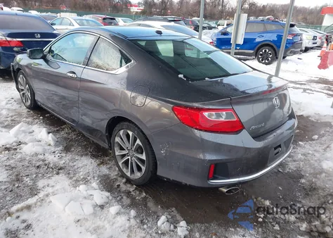 2015 Honda Accord Ex-L V-6 from USA, damaged, VIN 1HGCT2B85FA008814